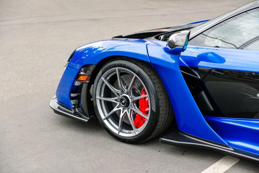 Детали экстерьера McLaren Senna Vega Blue 2019 года  (фото 55 из 58)